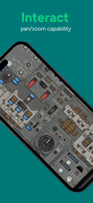 Acron B737 MAX Cockpit Fam. screenshot 3 of 10