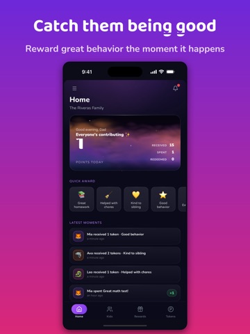 Pointly - Family Rewards iPad screenshot