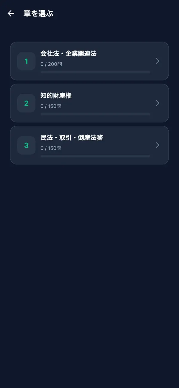 Screenshot #2 pour 中小企業診断士 経営法務