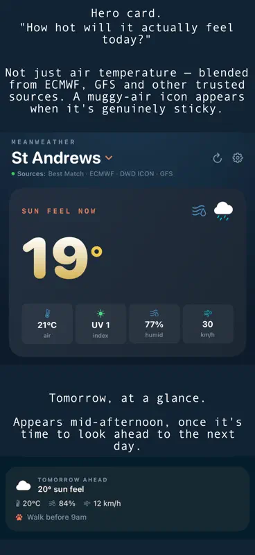 MeanWeather: Real Sun Feel. screenshot 1 of 9