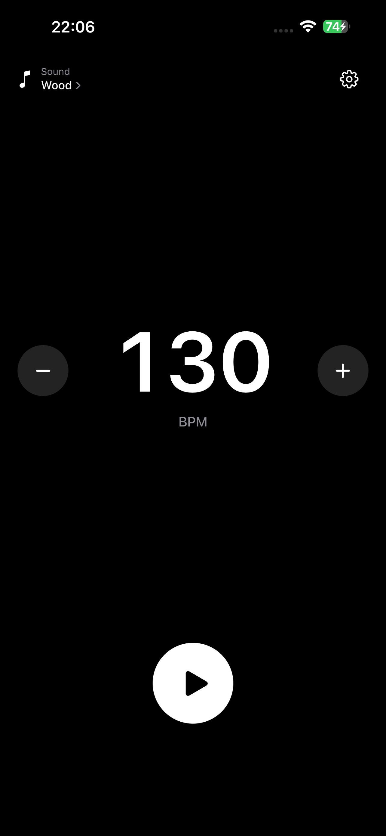 Screenshot 2 of The Simplest Metronome