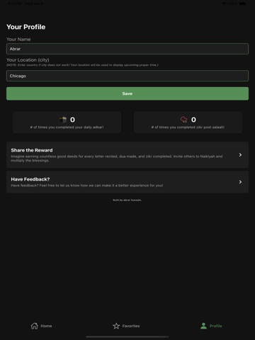 Naikiyah iPad screenshot