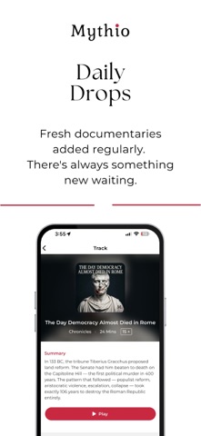 Mythio: Audio Documentaries screenshot
