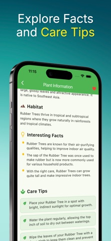 Leaf identification - Plantree Screenshot 3 of 4