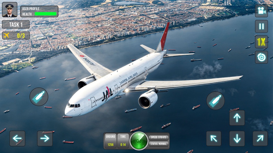 #1. Airplane Games Plane Simulator (macOS) Bởi: MUHAMMAD FAIZAN