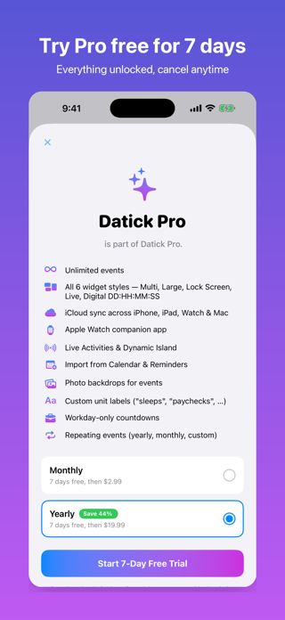 Datick: Event Countdown Screenshot 6 of 6