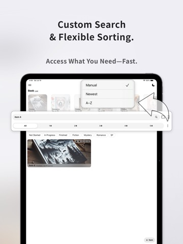 Shelfy Smart Library Organizer iPad screenshot