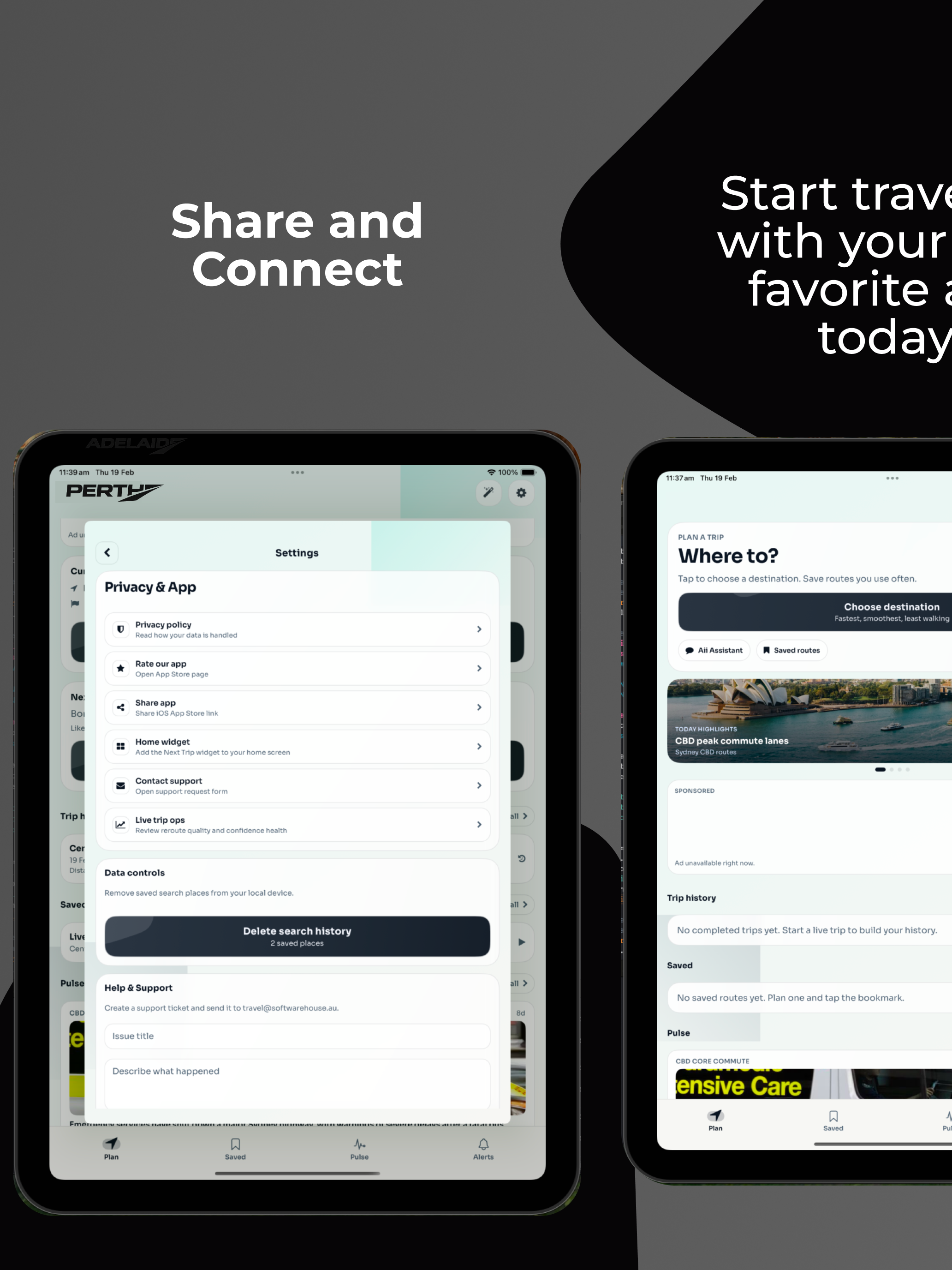 Perth Buss & Train Tracker screenshot 19
