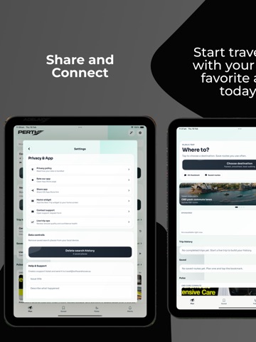 Perth Buss & Train Tracker iPad screenshot