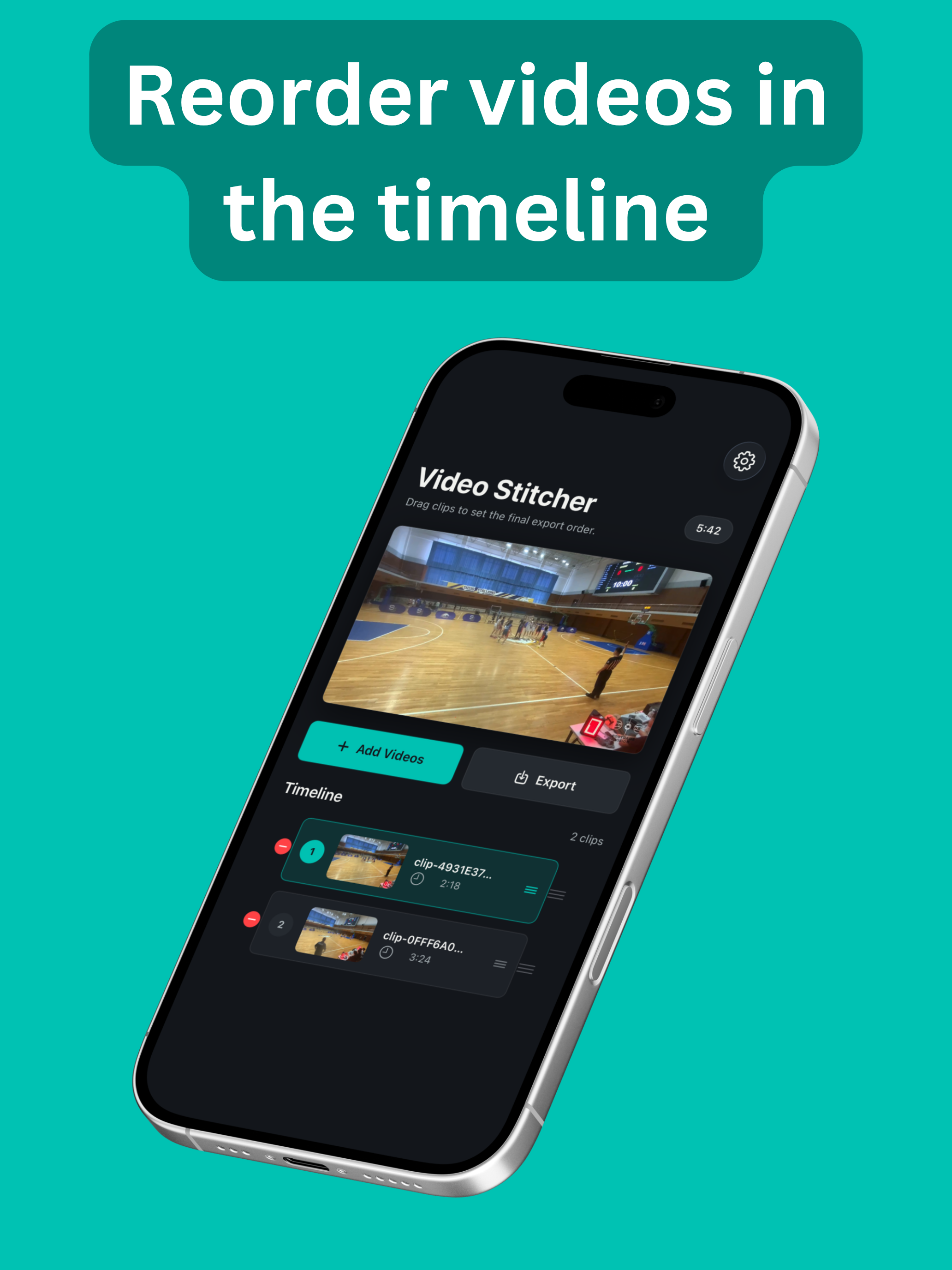 Simple Video Stitcher