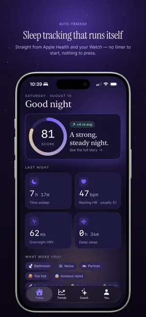 Sleep Tracker AI Coach - Lull screenshot 1