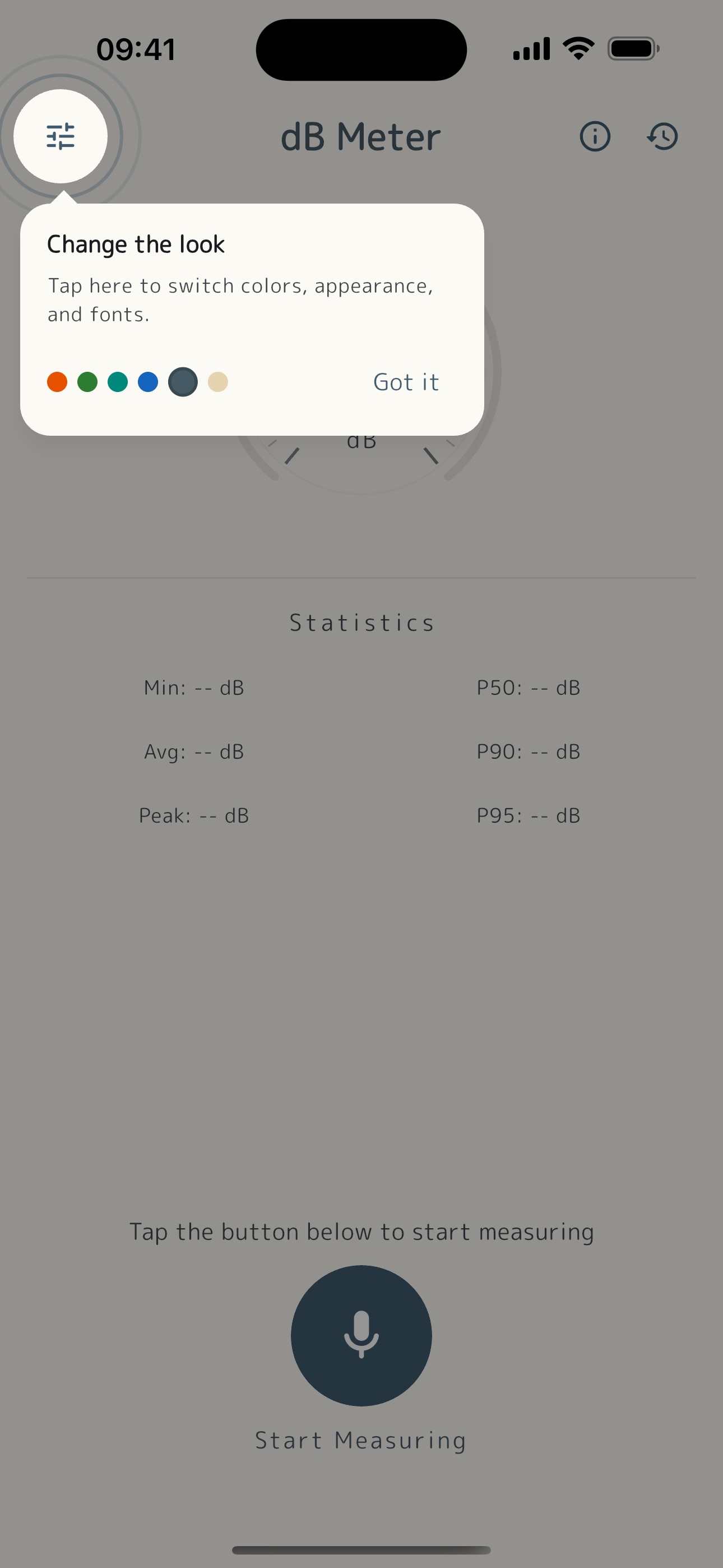 Screenshot 5 of Sound Meter Live dB Stats