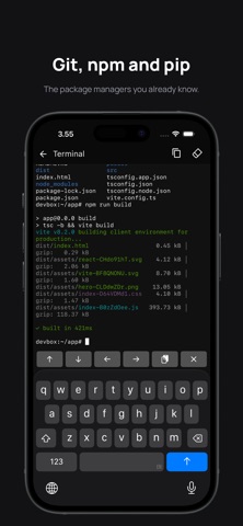 DevBox: Code & Run 스크린샷 2