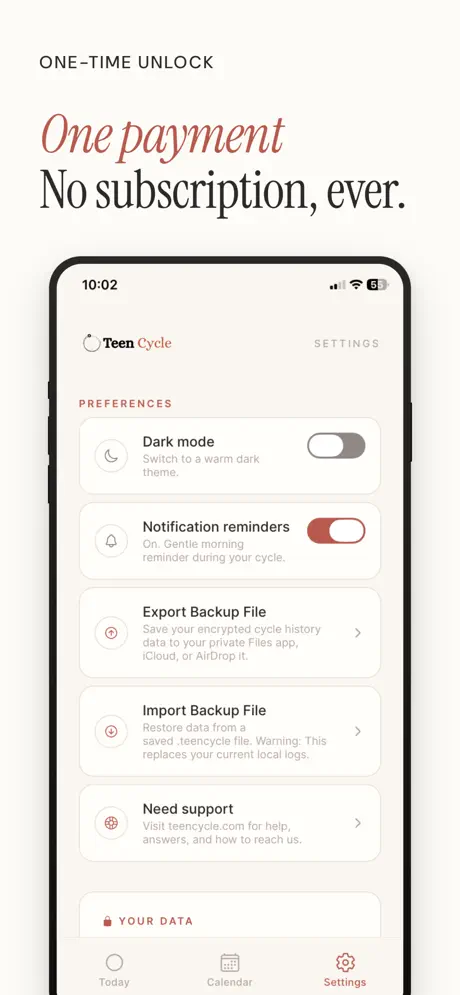 Teen Cycle: Period Tracker screenshot 4