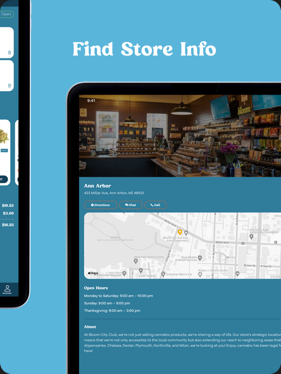 Bloom City Club iPad screenshot 4 - Medical app