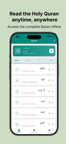 Quran Majeed Offline Al Quran iPhone screenshot