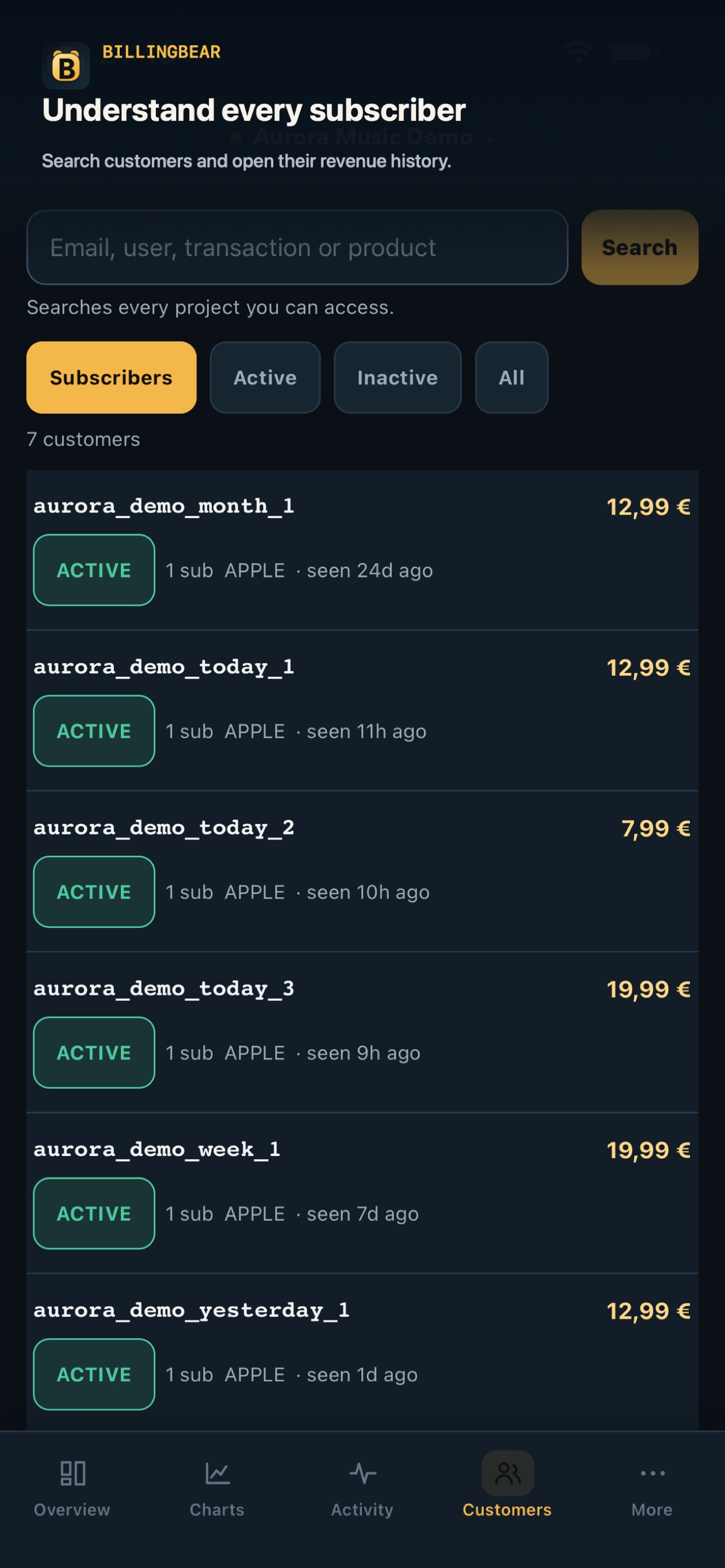 Screenshot 6 of BillingBear: Revenue Tracker