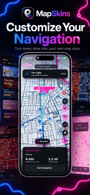 MapSkins GPS screenshot 1