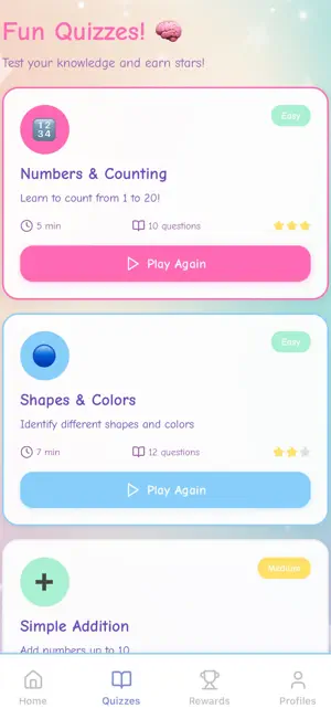 Family Fun Learning screenshot 2