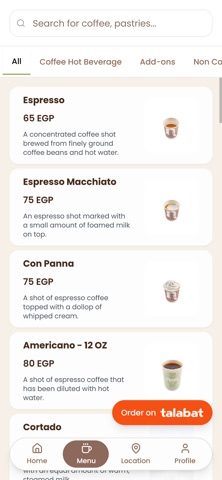 Nest Specialty Coffee Screenshot 2 of 6