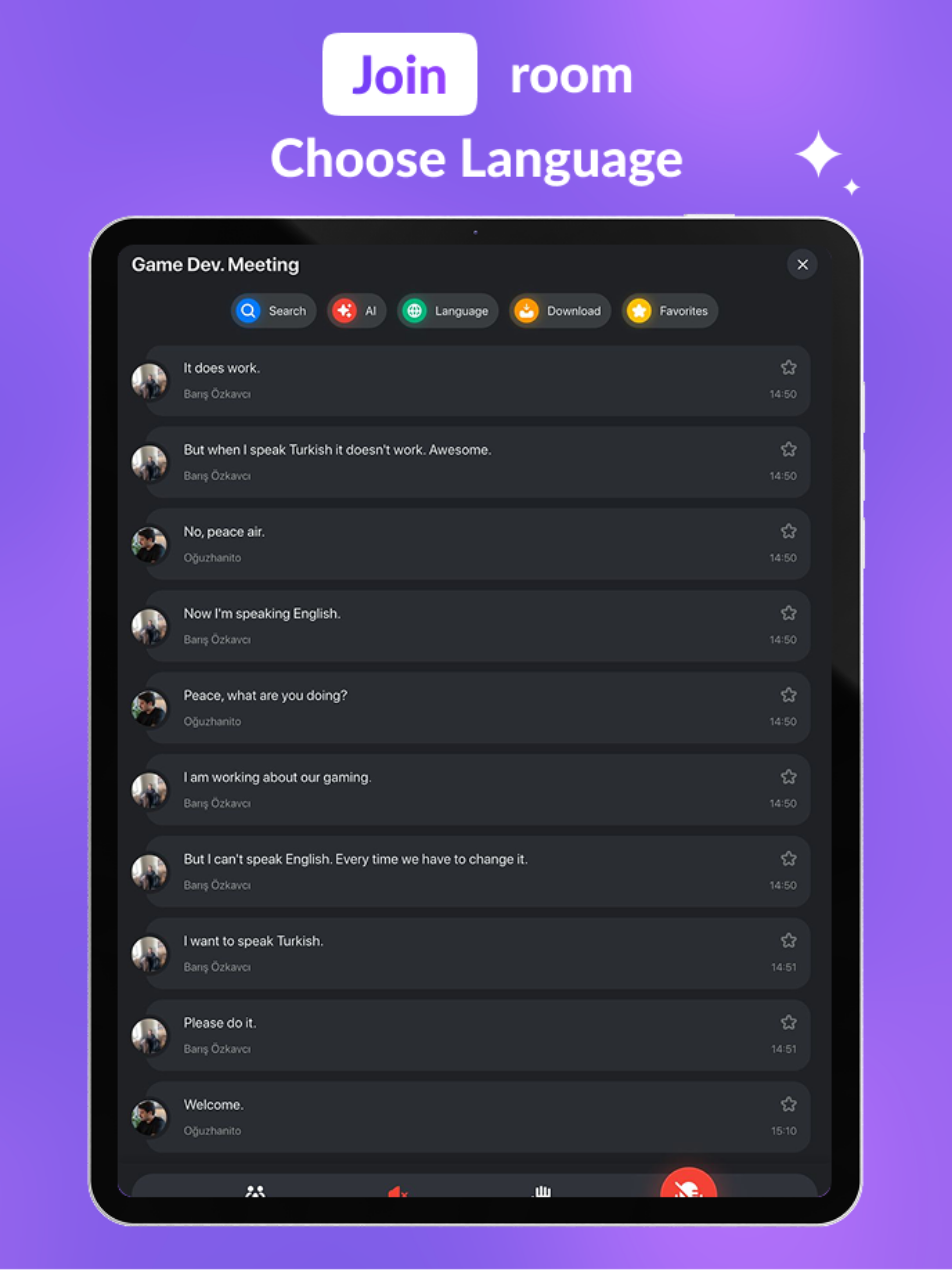 AI Live Speech Translator App screenshot 10