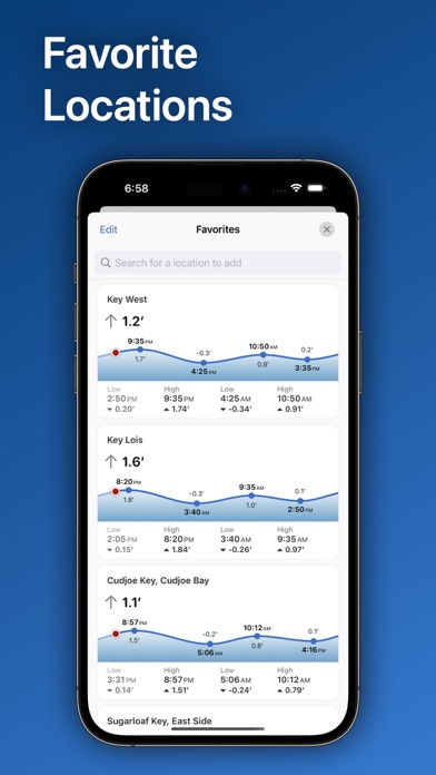 TidesPro: Tide Charts & Tables Screenshot
