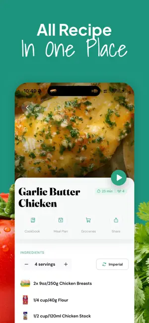 KusKus: Save Any Recipe iPhone screenshot 3