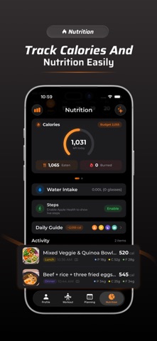 FitWit AI – Fitness & Meals screenshot