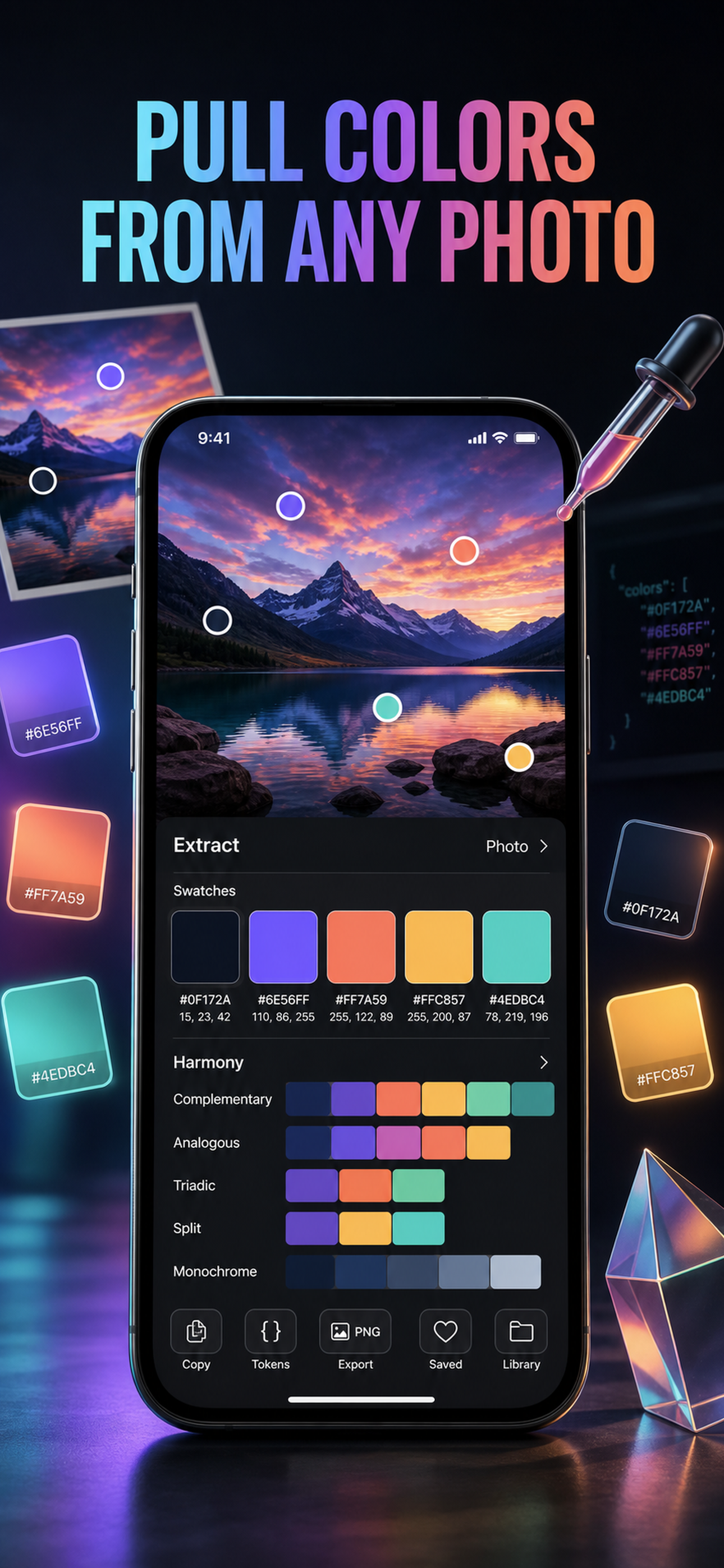 Color Palette Maker: Hex screenshot 4