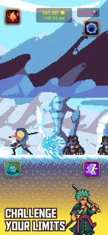 Legend of Slayer: Pixel RPG iPhone screenshot