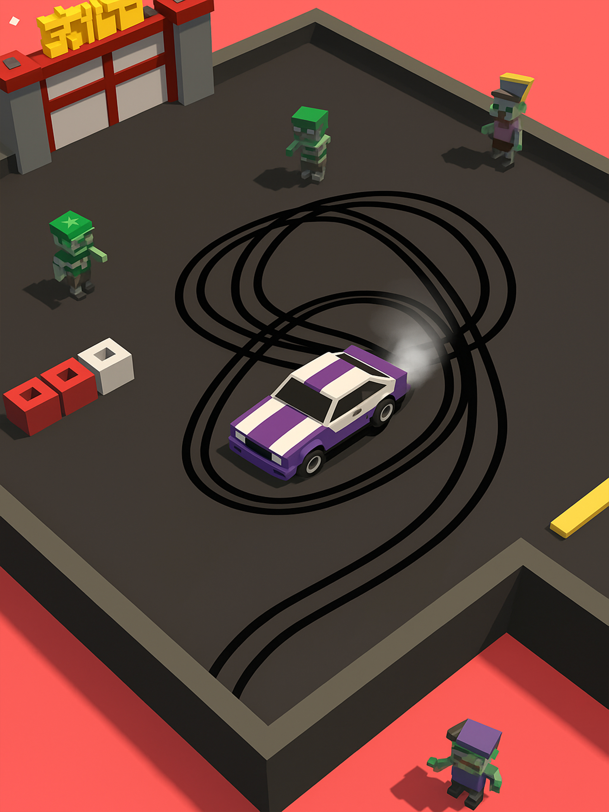 Drift or Die: Zombie Arena screenshot 6