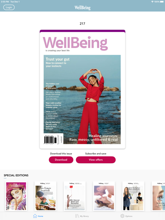 Screenshot #4 pour WellBeing Magazine