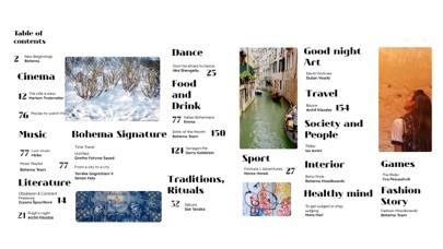 Bohema iPhone screenshot 2 - Magazines & Newspapers app