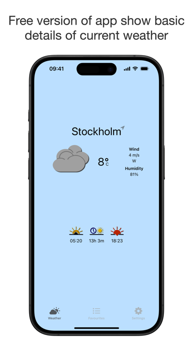 Paws Weather Screenshot