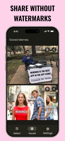 Memingo: AI Meme Generator Screenshot 6 of 7