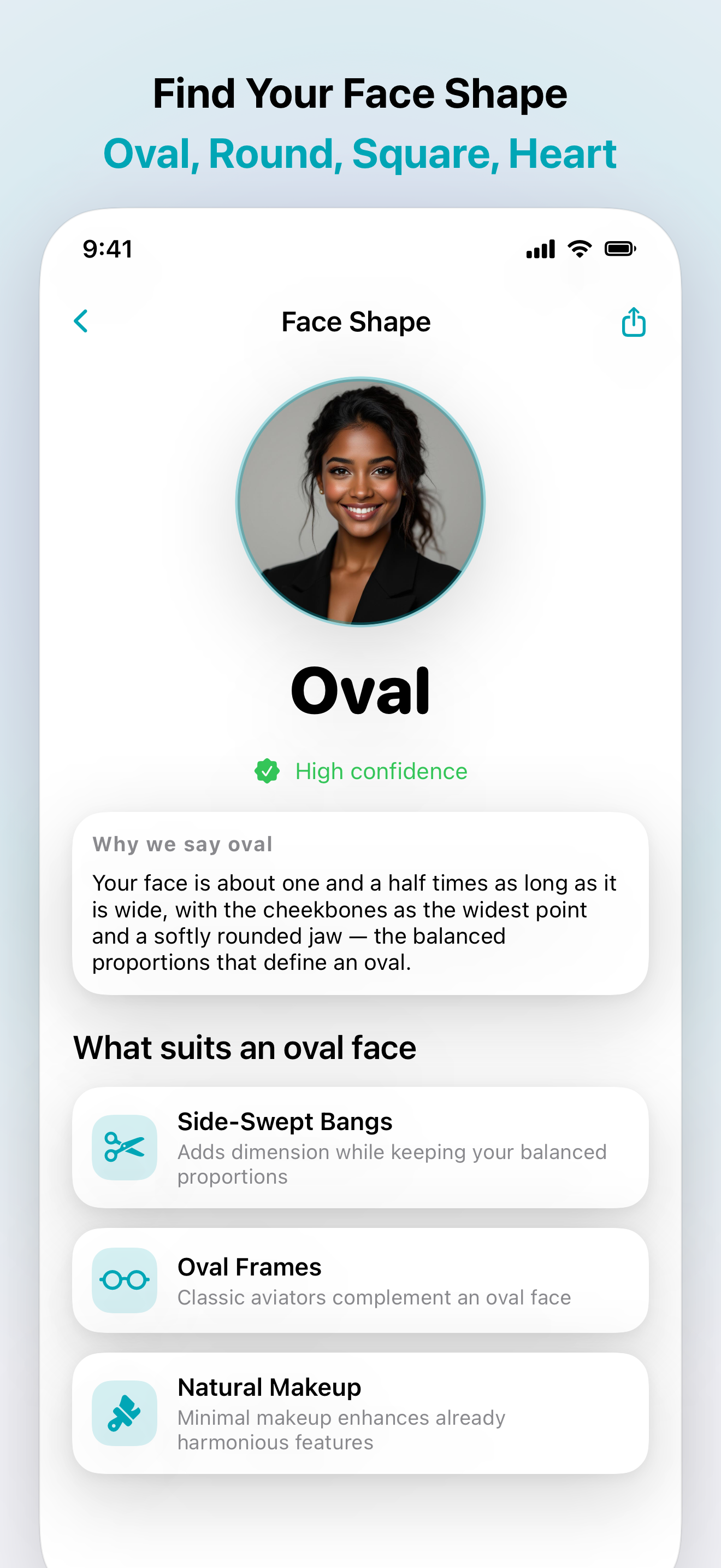 Face Shape AI: Face Analyzer screenshot 2