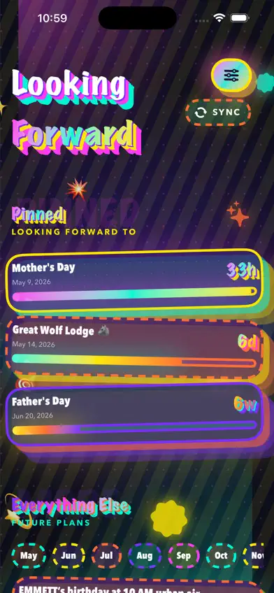 Looking Forward App screenshot 2