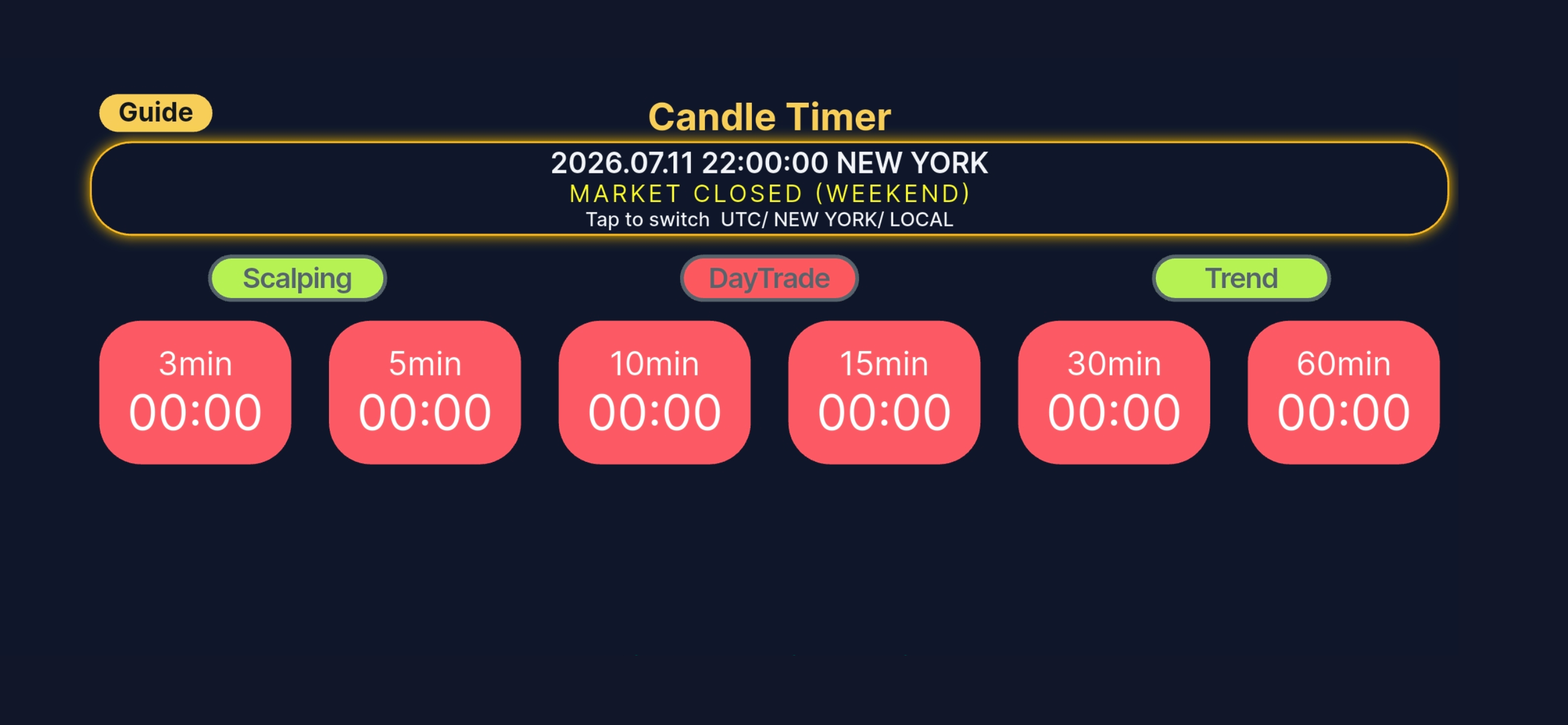 Candle Timer: Trading Clock screenshot 11