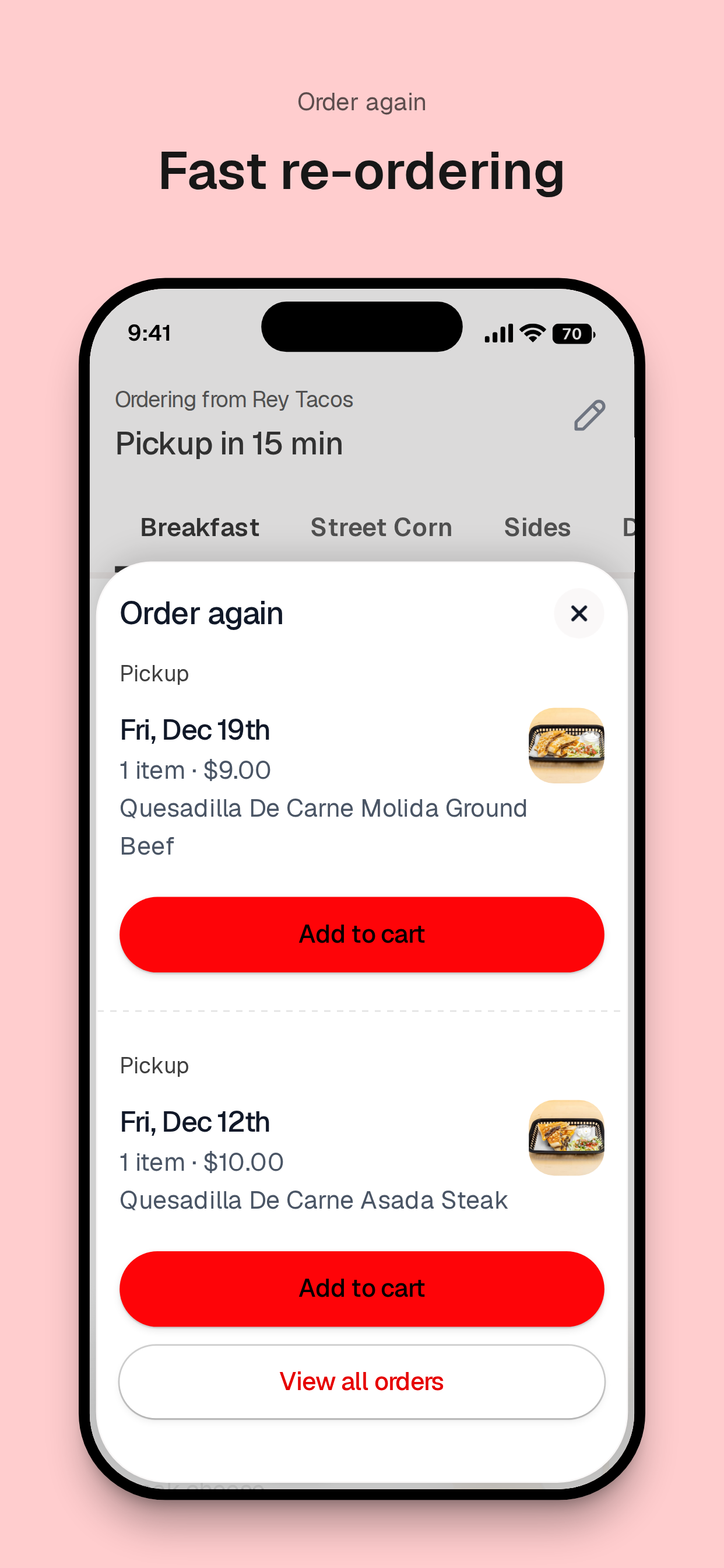Rey Tacos To Go screenshot 4