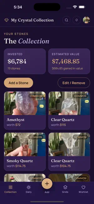 Crystal Collection screenshot 2