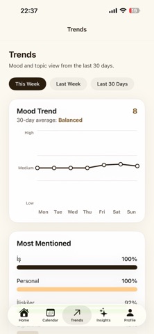 Remy: AI Memory & Journal iPhone screenshot