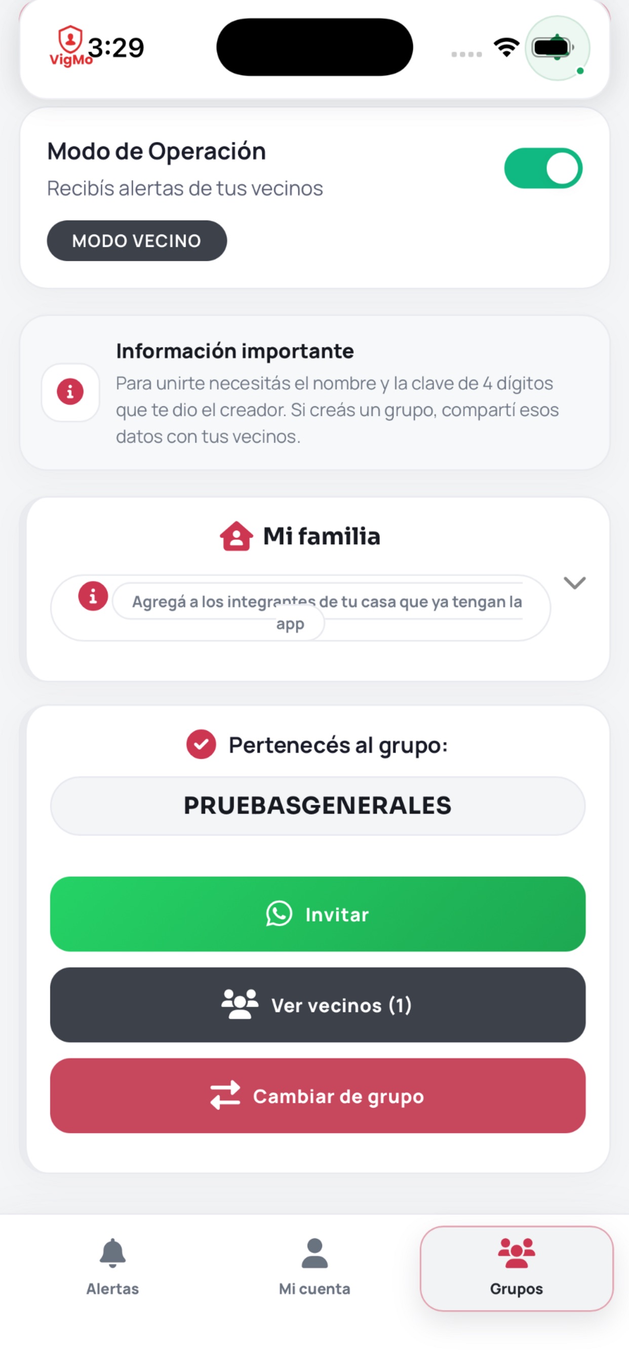 Screenshot 4 of VIGMO Seguridad