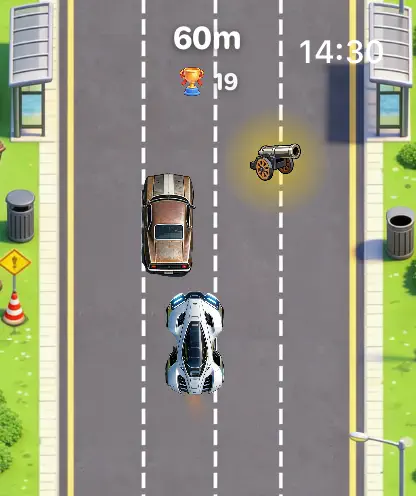 Screenshot #2 pour Jeux de Course pour Watch