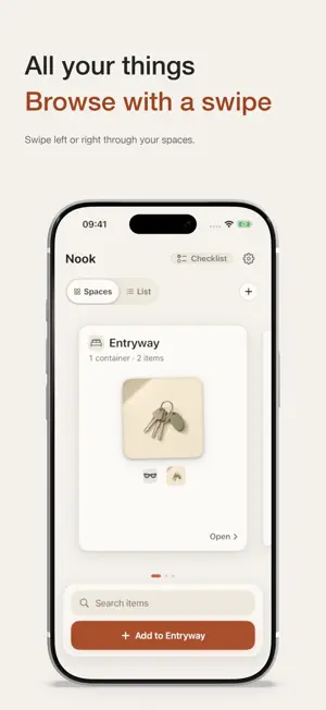 Nook: Home Inventory screenshot 3