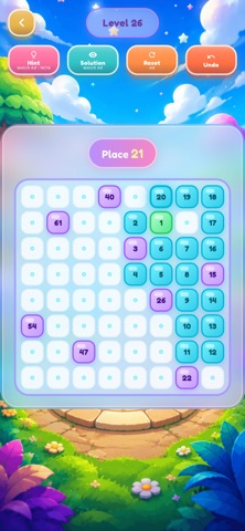 Number Chain: Logic Grid screenshot