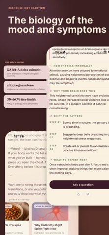 AEVA | Not Your Period Tracker iPhone screenshot