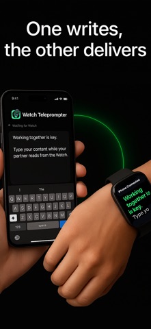 Watch Teleprompter iPhone screenshot