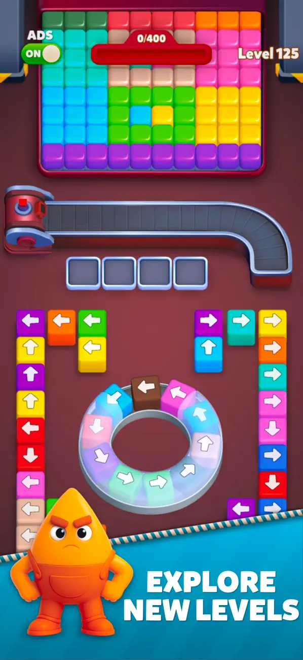 #4. Angry Blocks: Cube Blast (iOS) Av: TapNation