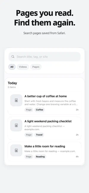 Seen | Web screenshot 1