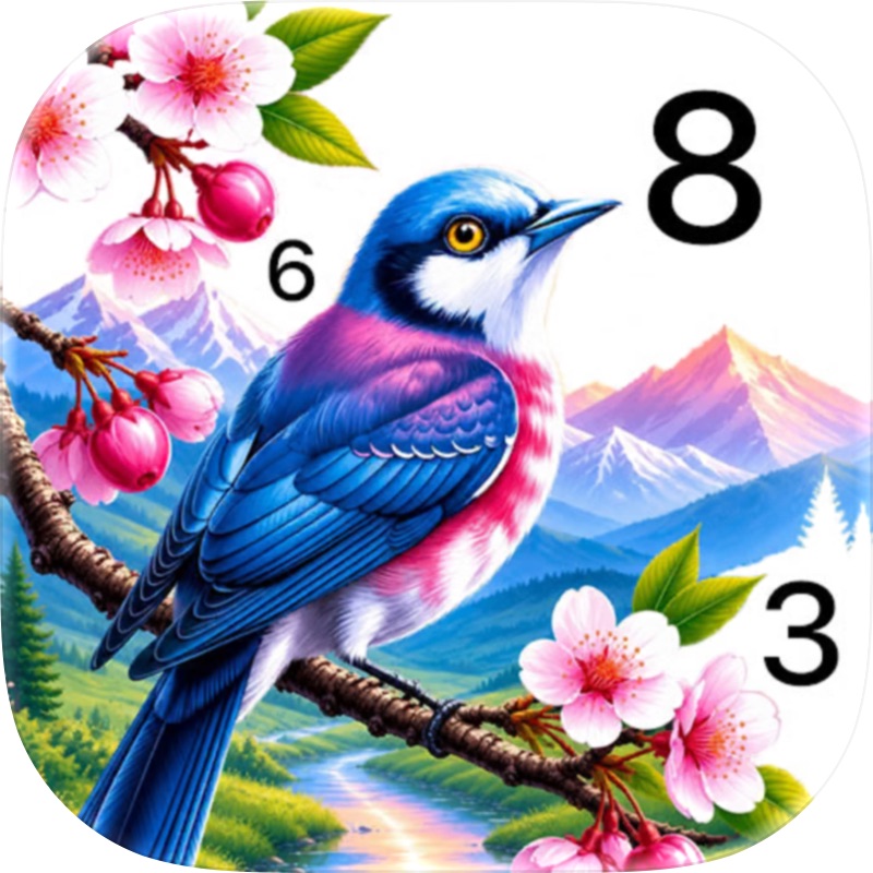 Nature Color By Number Games screenshot 1
